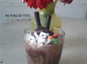 Foto resep Es Kepal Milo #prRamadhan_Takjil #pekaninspirasi
