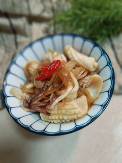 洋蔥醬燒透抽 的食譜成品照片