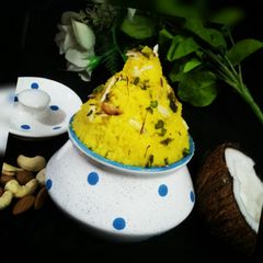 A picture of Fresh Coconut Halwa.