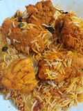 Chicken tikka biryani