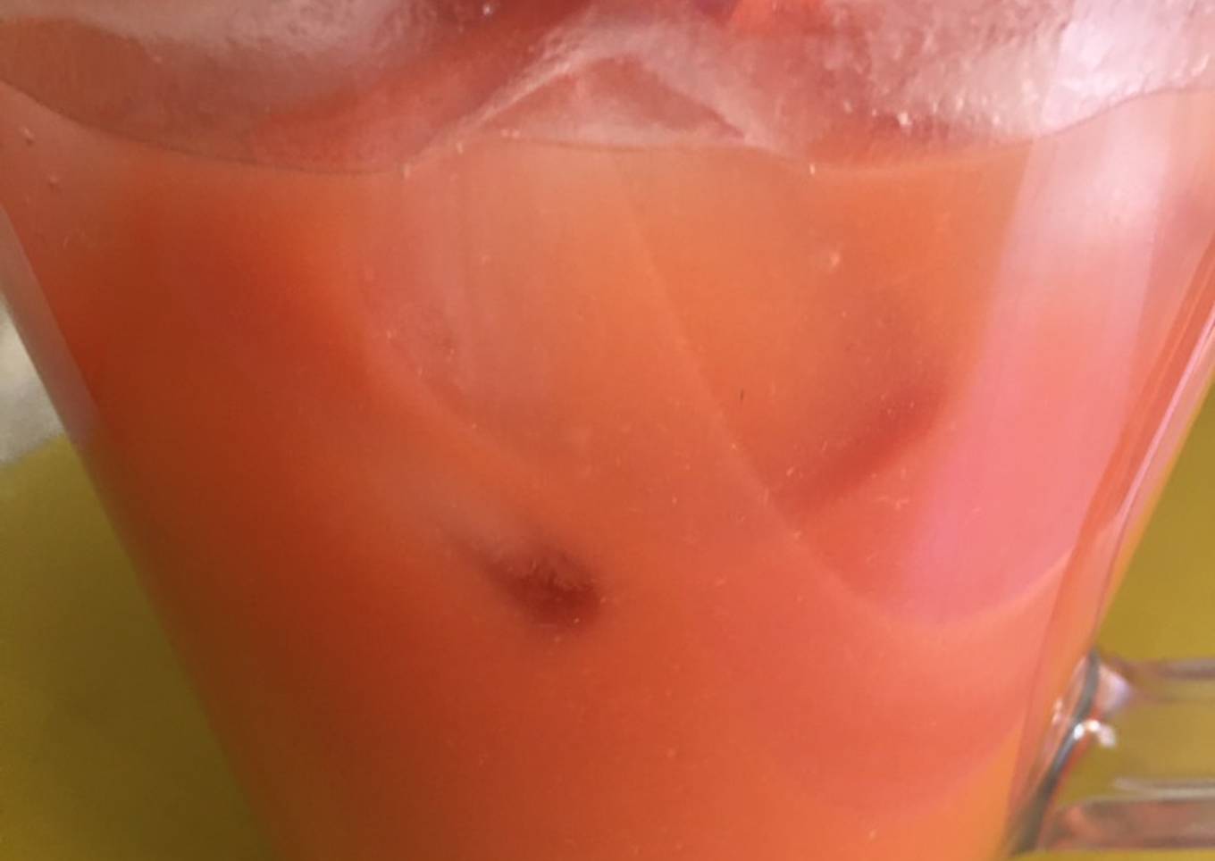 Agua de mamey