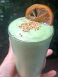 Green Kefir Avocado Smoothie สมูทตี้คีเฟอร์ 🥑🍌🍋 🍵