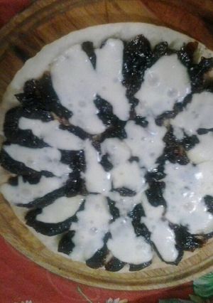 Una foto de Pizza de higos