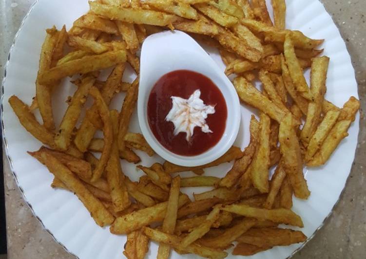 Recipe of Any-night-of-the-week Crispy potato Fried