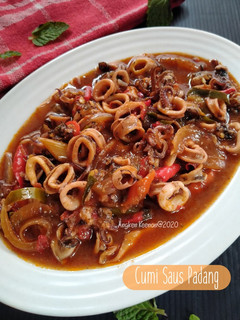 Foto resep Cumi Saus Padang