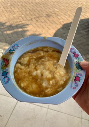 Foto resep Bubur sumsum saus kurma (mpasi Liam 9+)