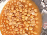 Garbanzos con callos