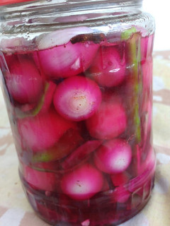 A picture of Vinegar onion.