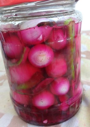 A picture of Vinegar onion.
