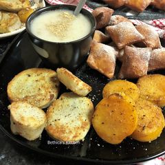 A picture of East African Breakfast Platter.