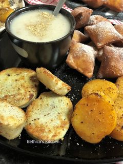 A picture of East African Breakfast Platter.