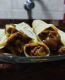 Panqueques con dulce de leche