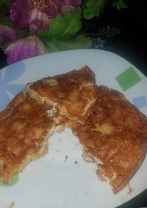 A picture of Potato pizza.