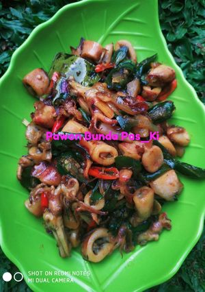 Foto resep Cumi Asin Cabe Ijo ala Pawon Bunda Pas_Ki 😍