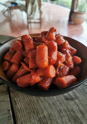 Una foto de Botana de salchichas