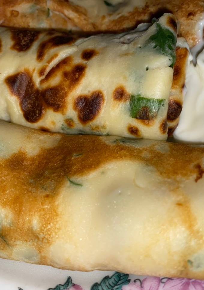 ПП Млинці із сиром та зеленню