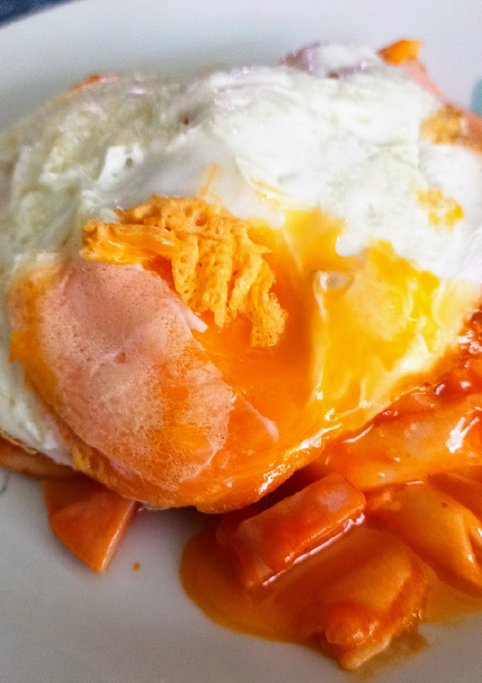 Una foto de Pasta improvisada