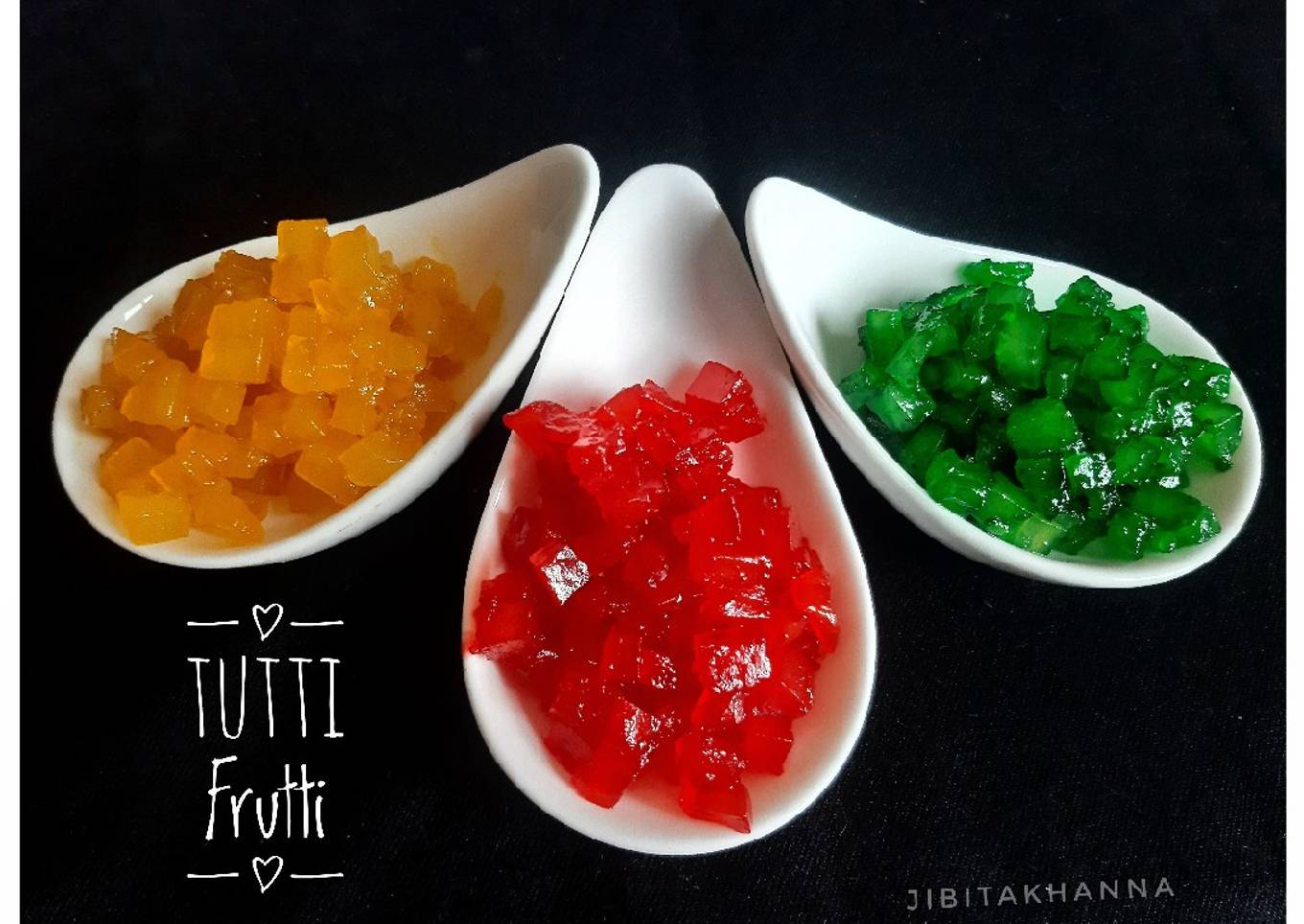 Indian style Tutti Frooti-Raw Papaya Candy