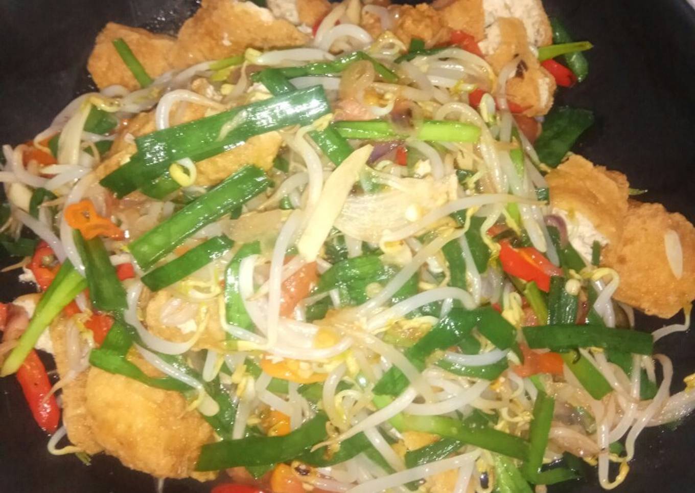 Touge tahu kucai tumis#DapoermmAnnaRohana