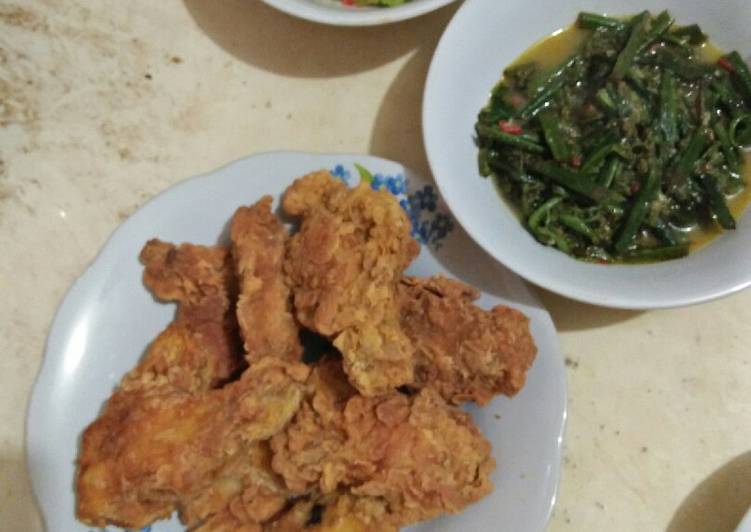 Sayap Ayam krispi simpel