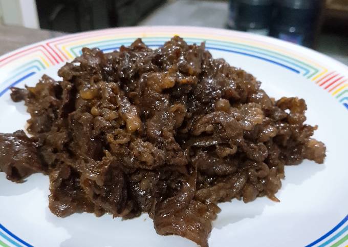 Beef Yakiniku ala Yoshinoya