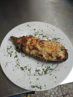Una foto de Berenjena Rellenas