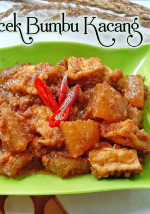 Foto resep Cecek Bumbu Kacang