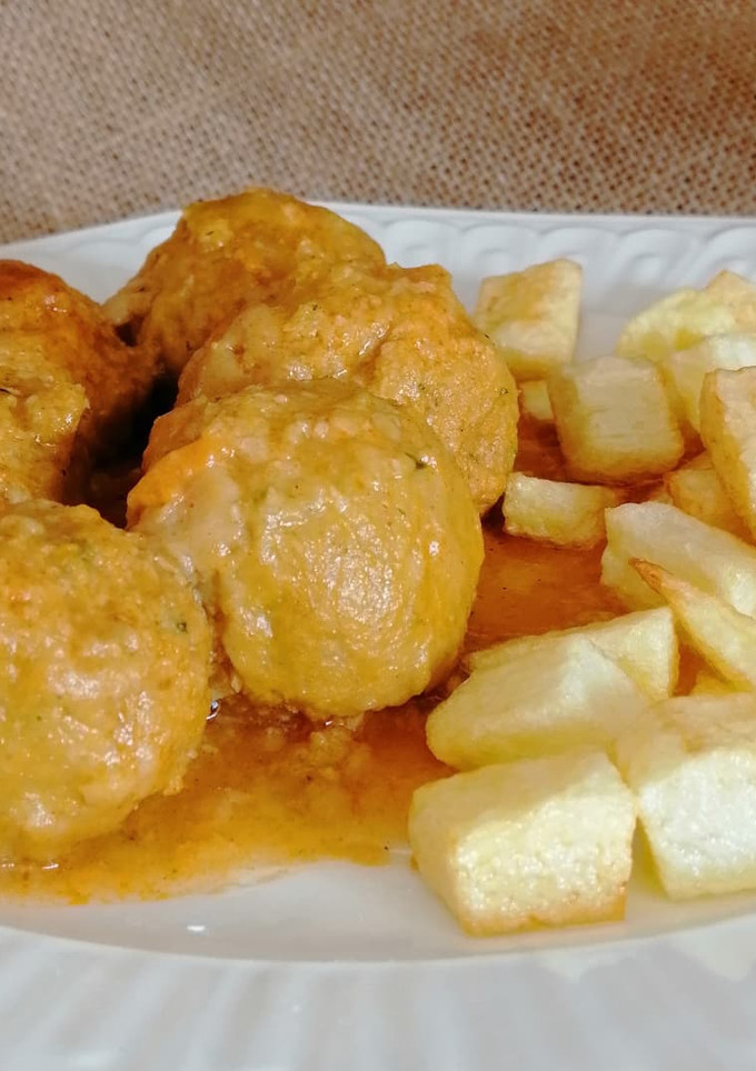 Una foto de Albóndigas de soja y zanahoria