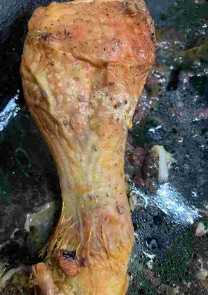 Una foto de Patitas al horno crujientes