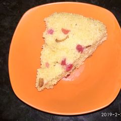 A picture of Suji cake.