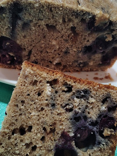 Una foto de Budín integral de Arándanos