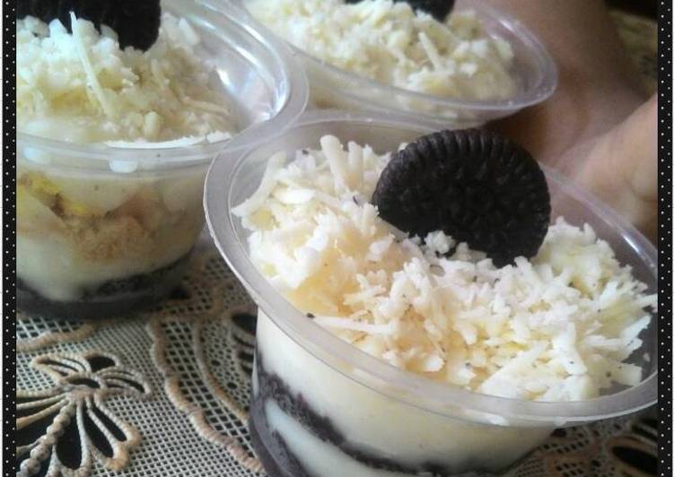 Oreo keju durian meleleh