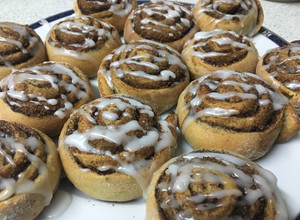 Una foto de Rolls de canela