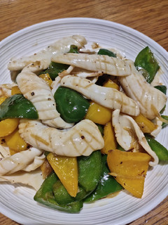 A picture of Sauteed Squid.