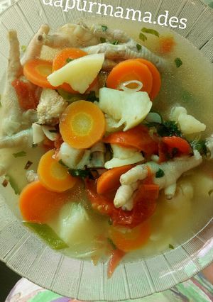 Foto resep Sup Ceker Ayam