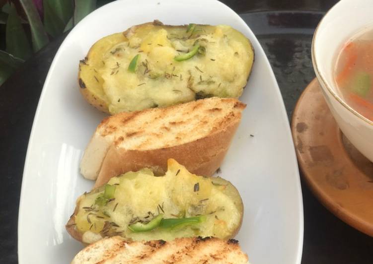 Recipe of Favorite Baked cheese potatoes