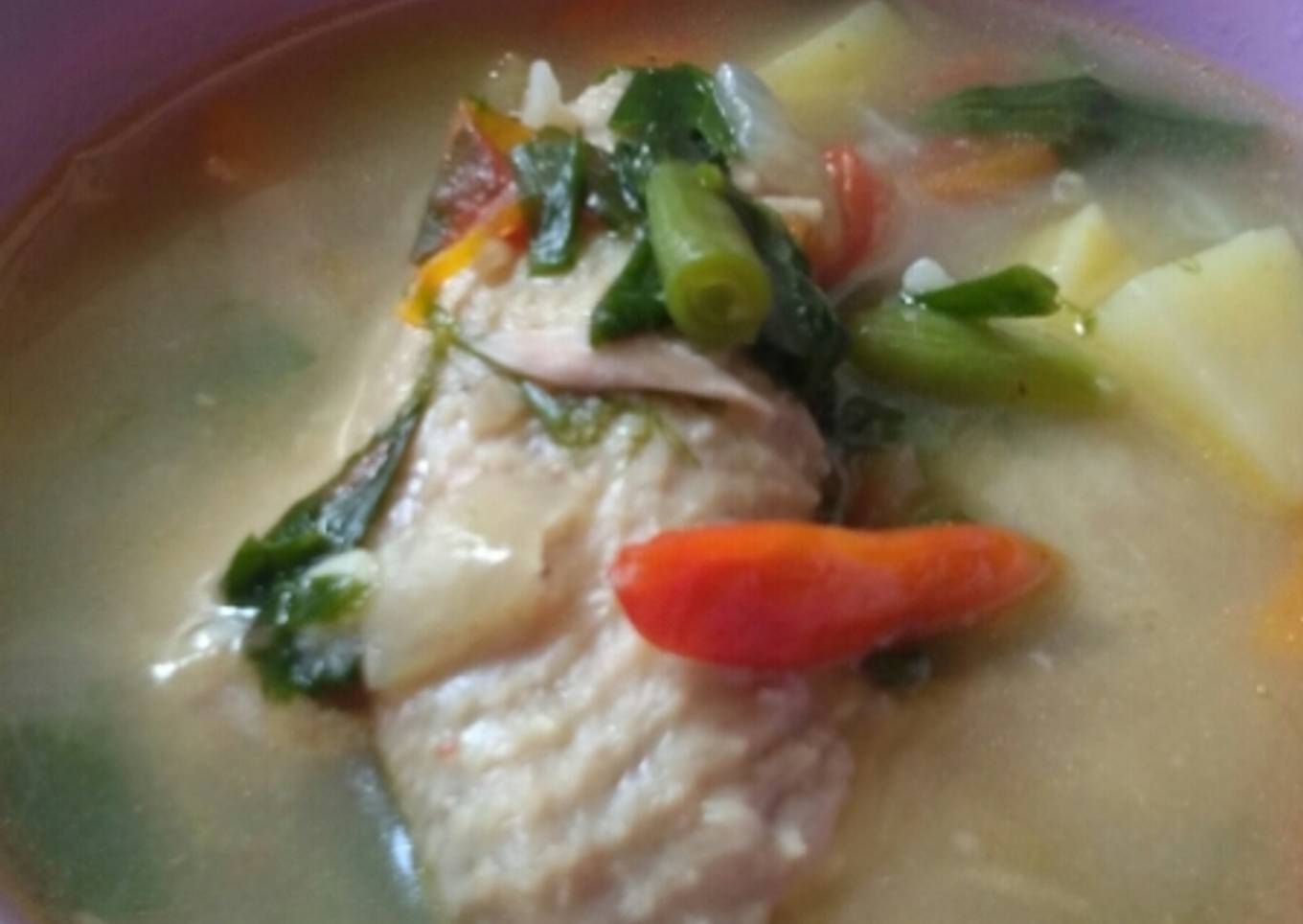Sup Ayam Bawang