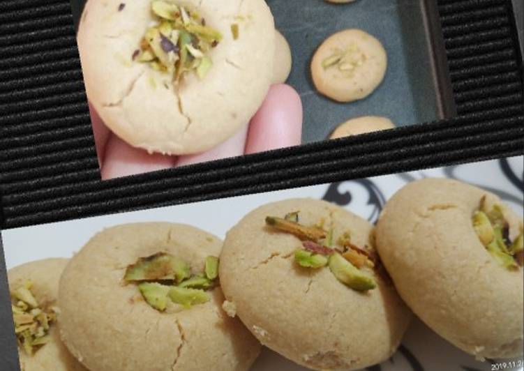 Bakery Style Nankhatai Recipe Without Maida