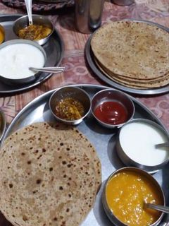 A picture of Puran poli.