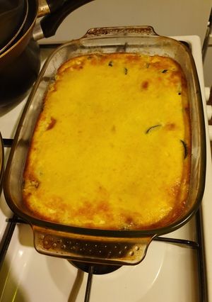Une photo de Gratin de courgettes