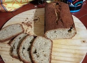 Una foto de PAN de harina de garbanzos