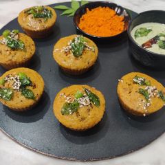 A picture of Vegetable Muffins.