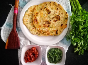 A picture of Akki Roti.