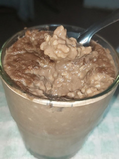 Una foto de Postrecito de Chocolate y avena saludable🍫