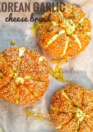 Foto resep Korean garlic cheese bread anti gagal