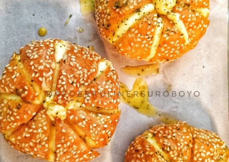 Resep Korean Garlic Cheese Bread Anti Gagal Murah