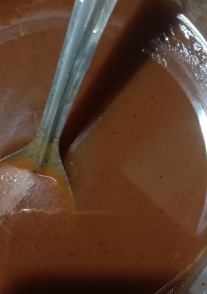 A picture of Tamarind chutney.
