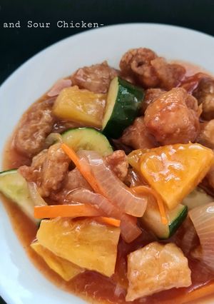 A picture of Sweet and Sour Chicken.