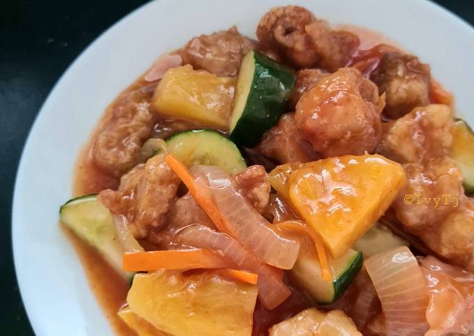 Steps to Prepare Homemade Sweet and Sour Chicken