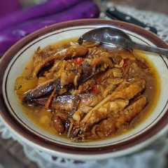 A picture of Ikan cue keranjang saus tiram.